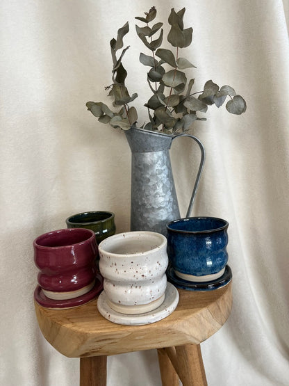 Tasse bubble & sa coupelle