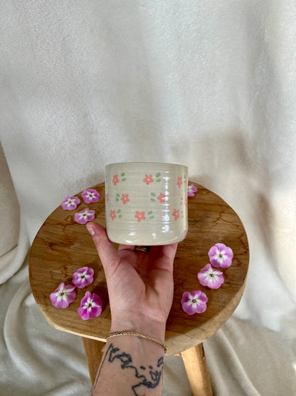 Cache-pot floral