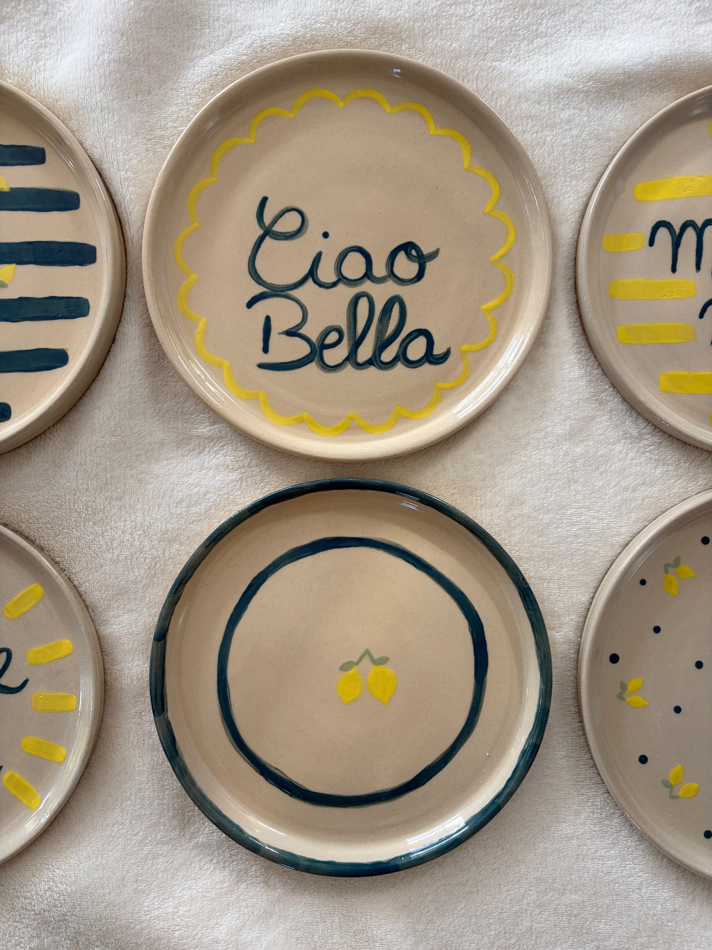 Assiettes Mamma Mia - lot de 6