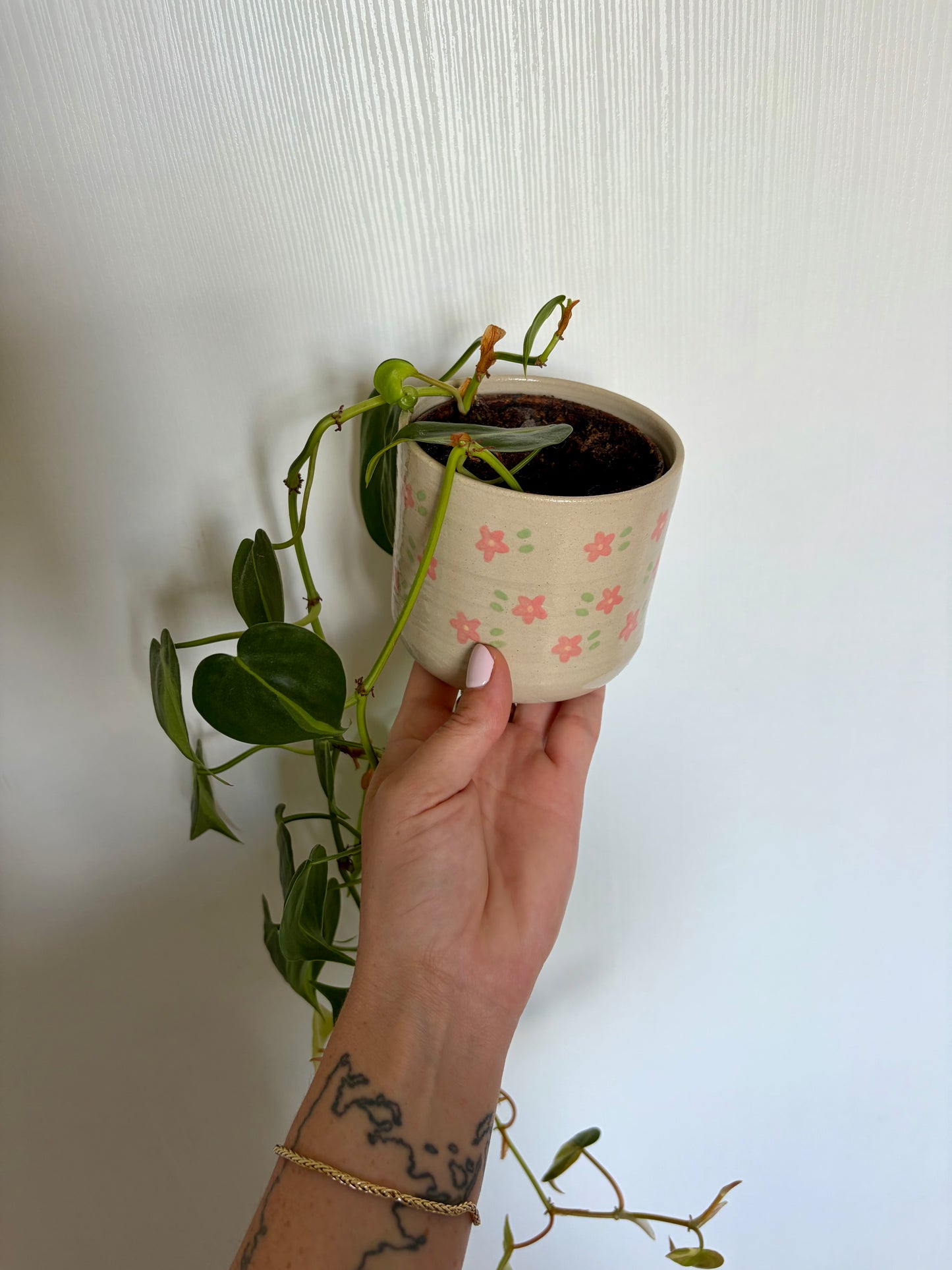 Cache-pot floral