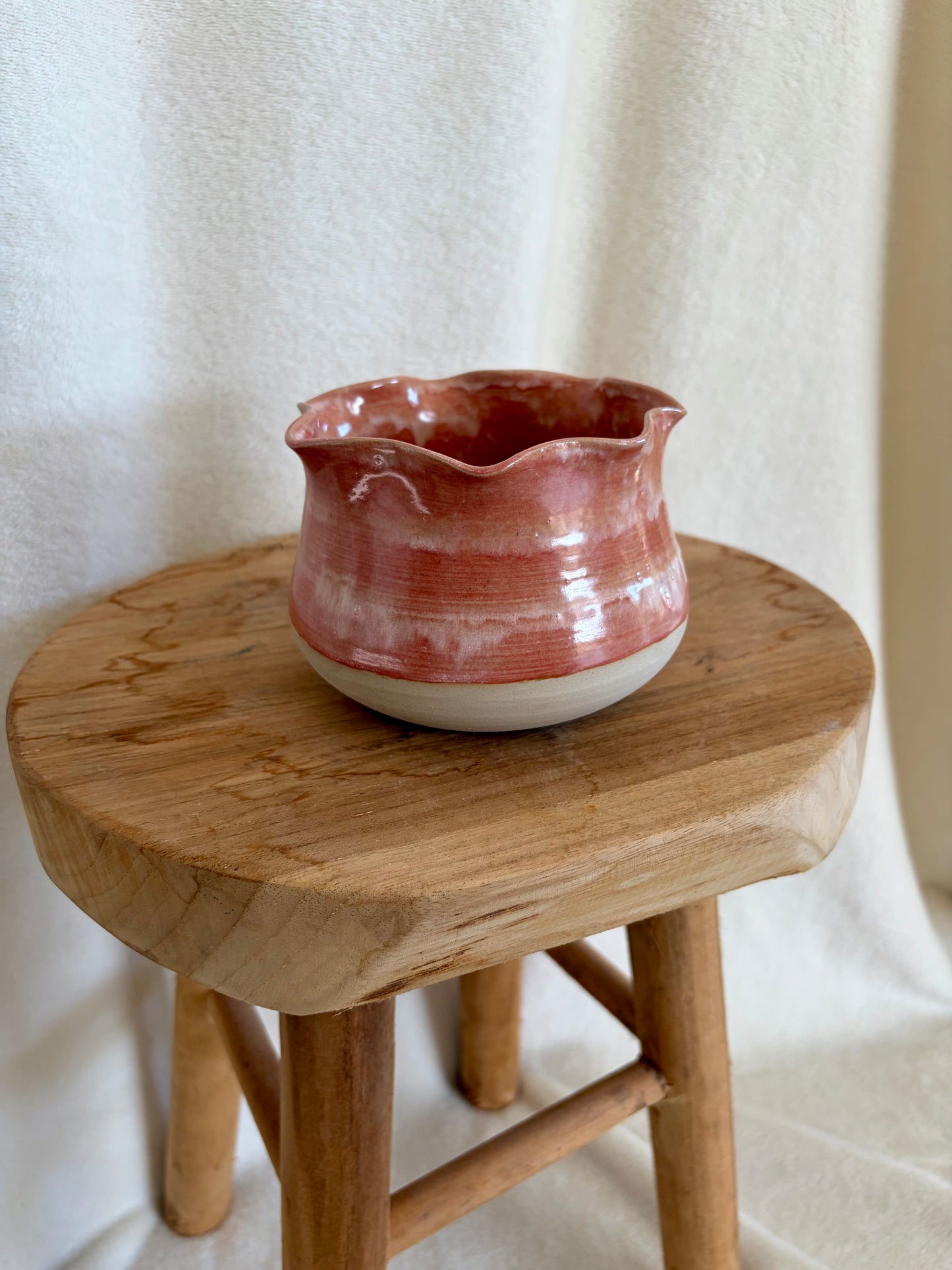 Cache-pot fleur