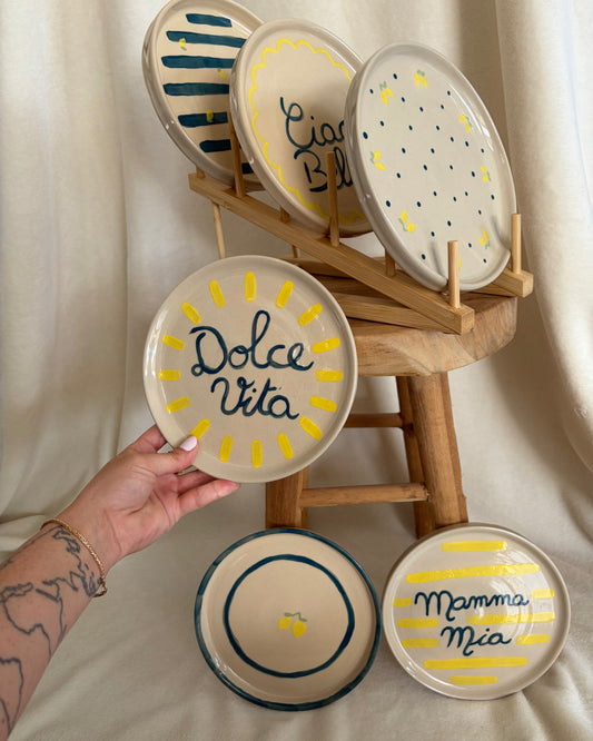 Assiettes Mamma Mia - lot de 6