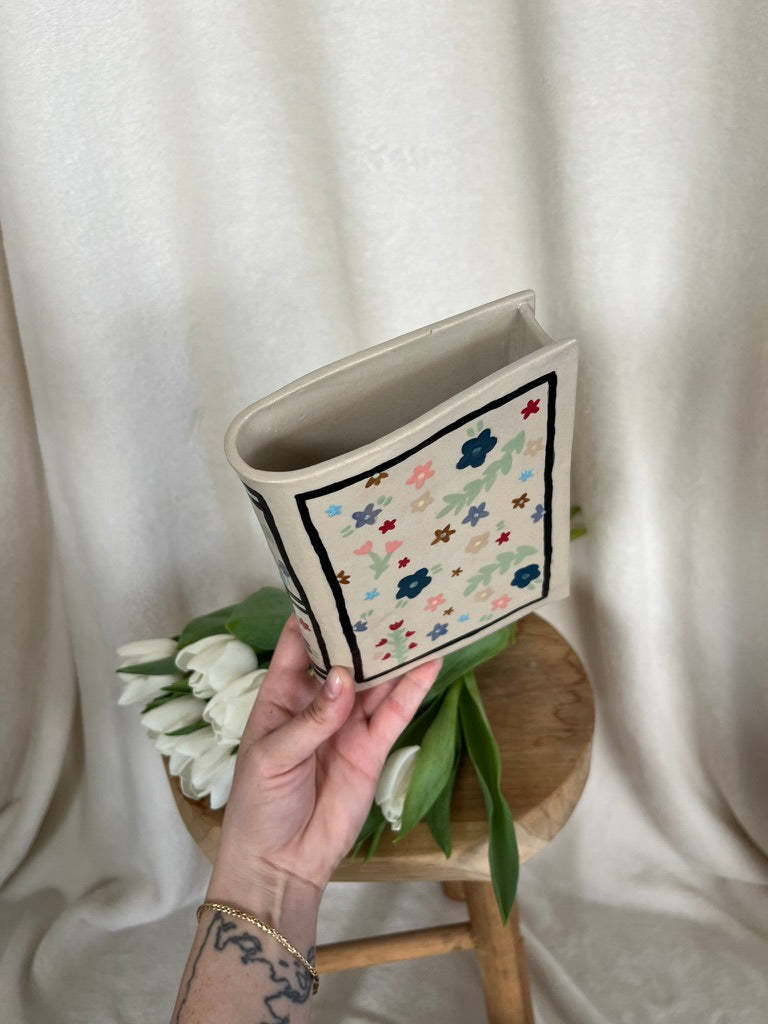 Vase livre fleuri