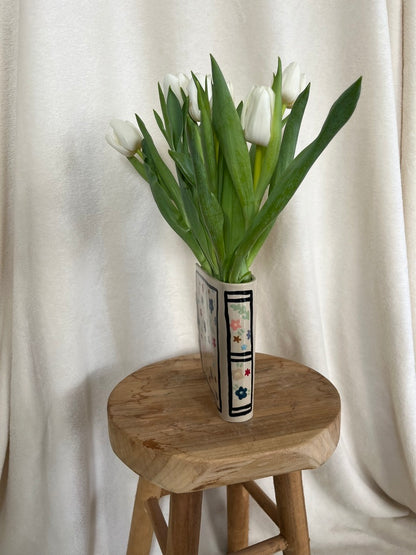 Vase livre fleuri